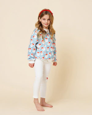 Microfleece Printed Sweatshirt