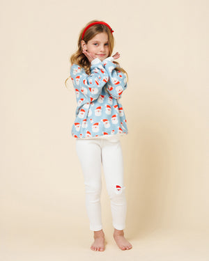 Microfleece Printed Sweatshirt