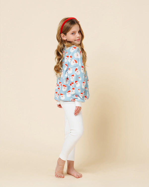 Microfleece Printed Sweatshirt