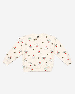 Snowman Sweatshirt Set
