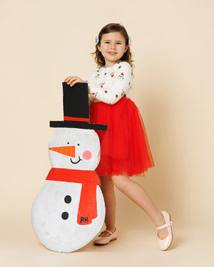 Snowman Tutu Dress