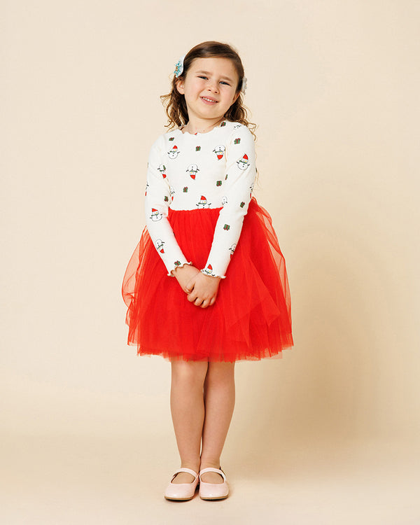 Snowman Tutu Dress