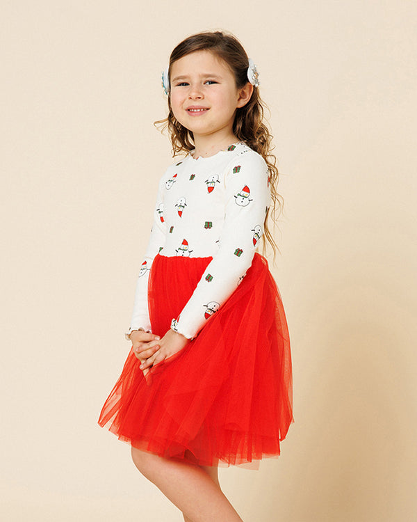 Snowman Tutu Dress