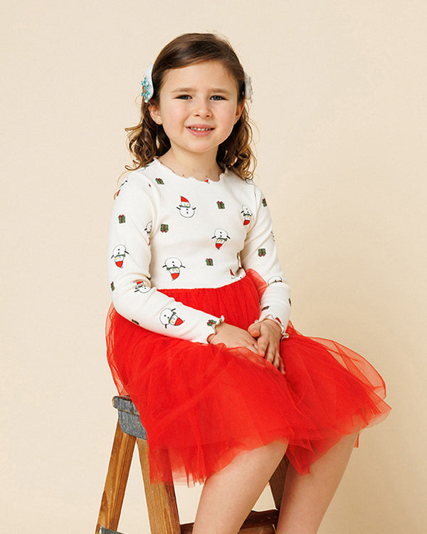 Snowman Tutu Dress