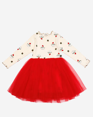 Snowman Tutu Dress