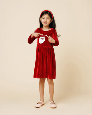 Velvet Santa Dress