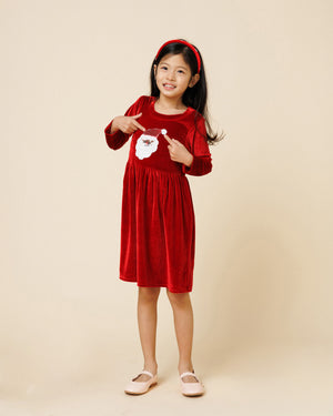 Velvet Santa Dress