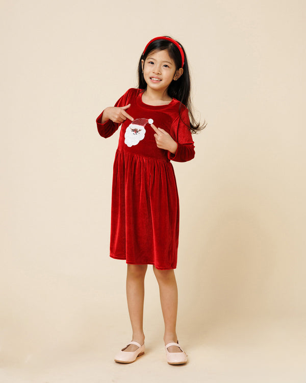 Velvet Santa Dress