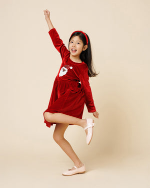 Velvet Santa Dress