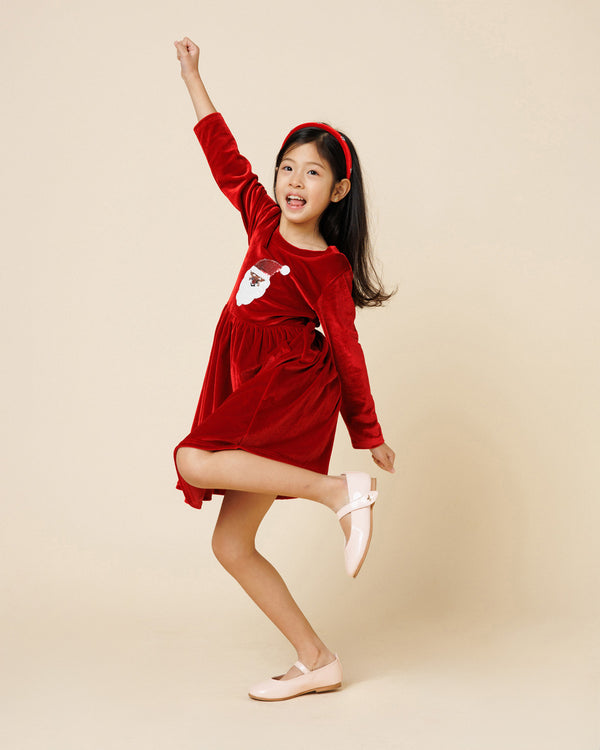 Velvet Santa Dress