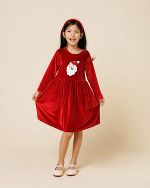 Velvet Santa Dress