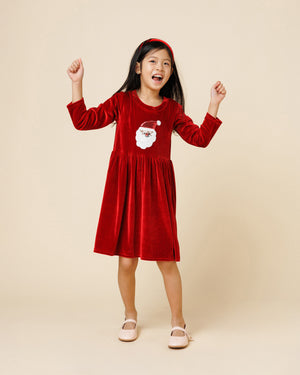 Velvet Santa Dress