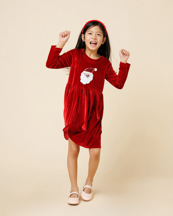Velvet Santa Dress