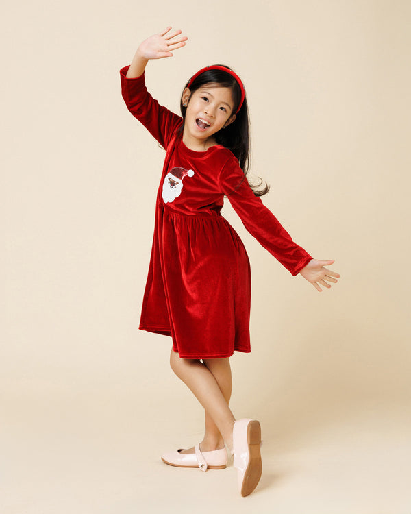 Velvet Santa Dress