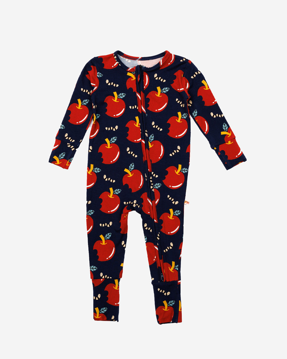 Bamboo LS Zipper Romper