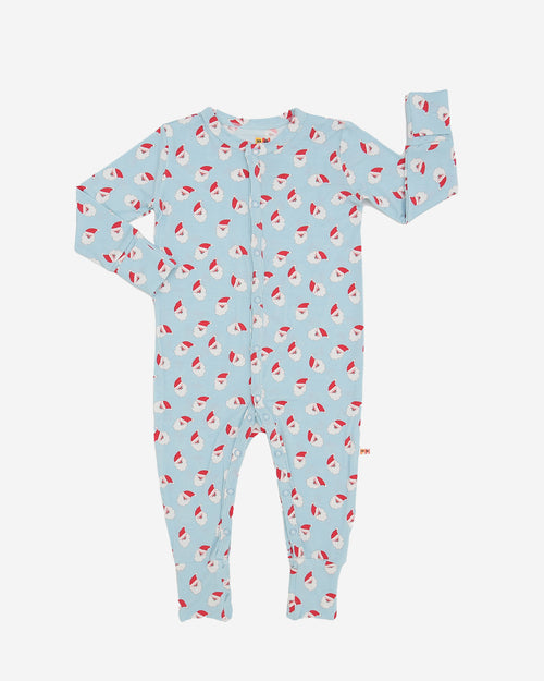 Bamboo LS Zipper Romper