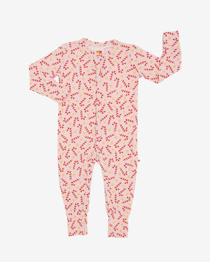 HD Bamboo LS Zipper Romper
