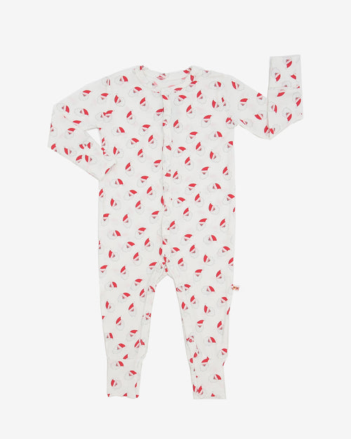 HD Bamboo LS Zipper Romper