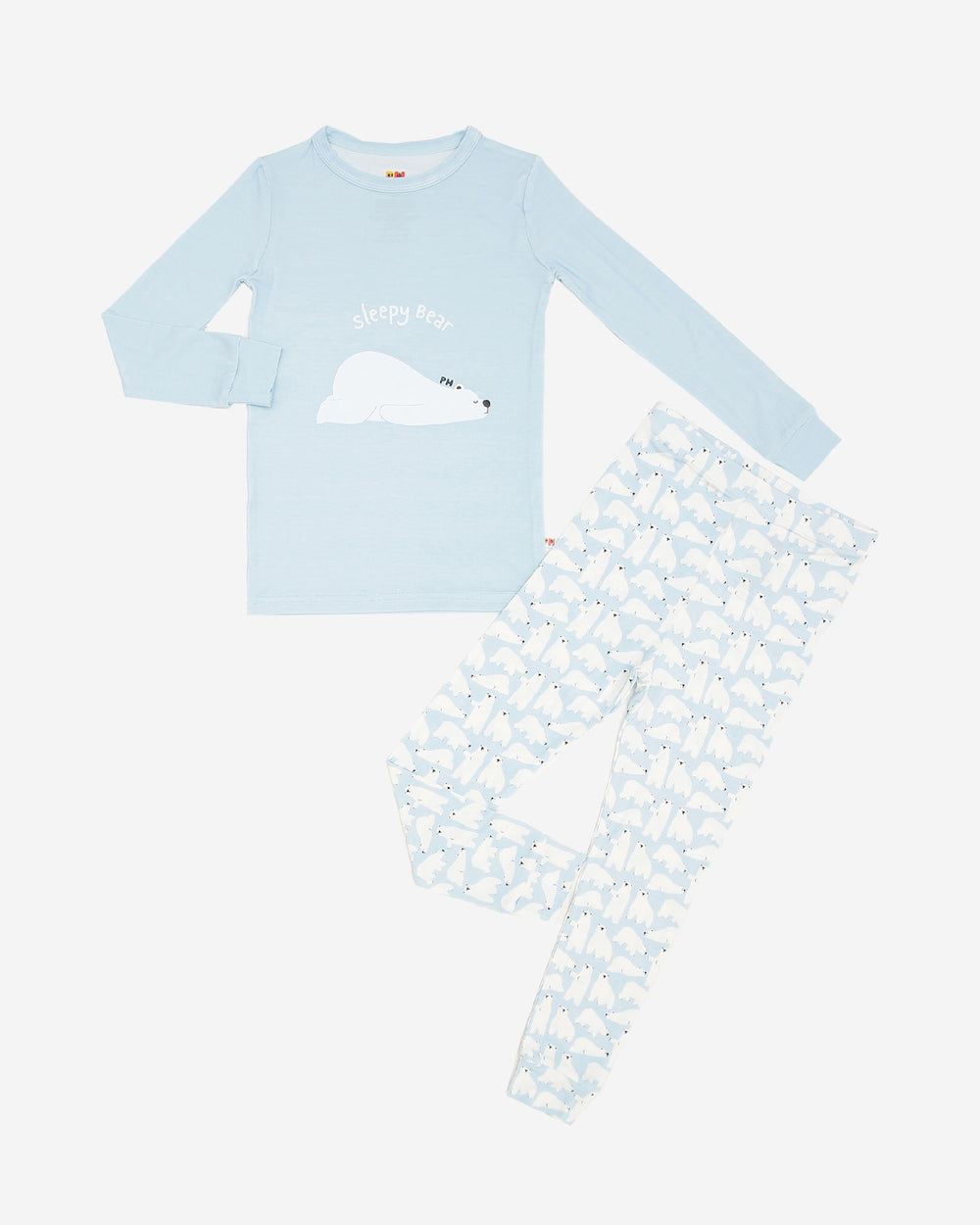 Bamboo LS Printed PJs Set