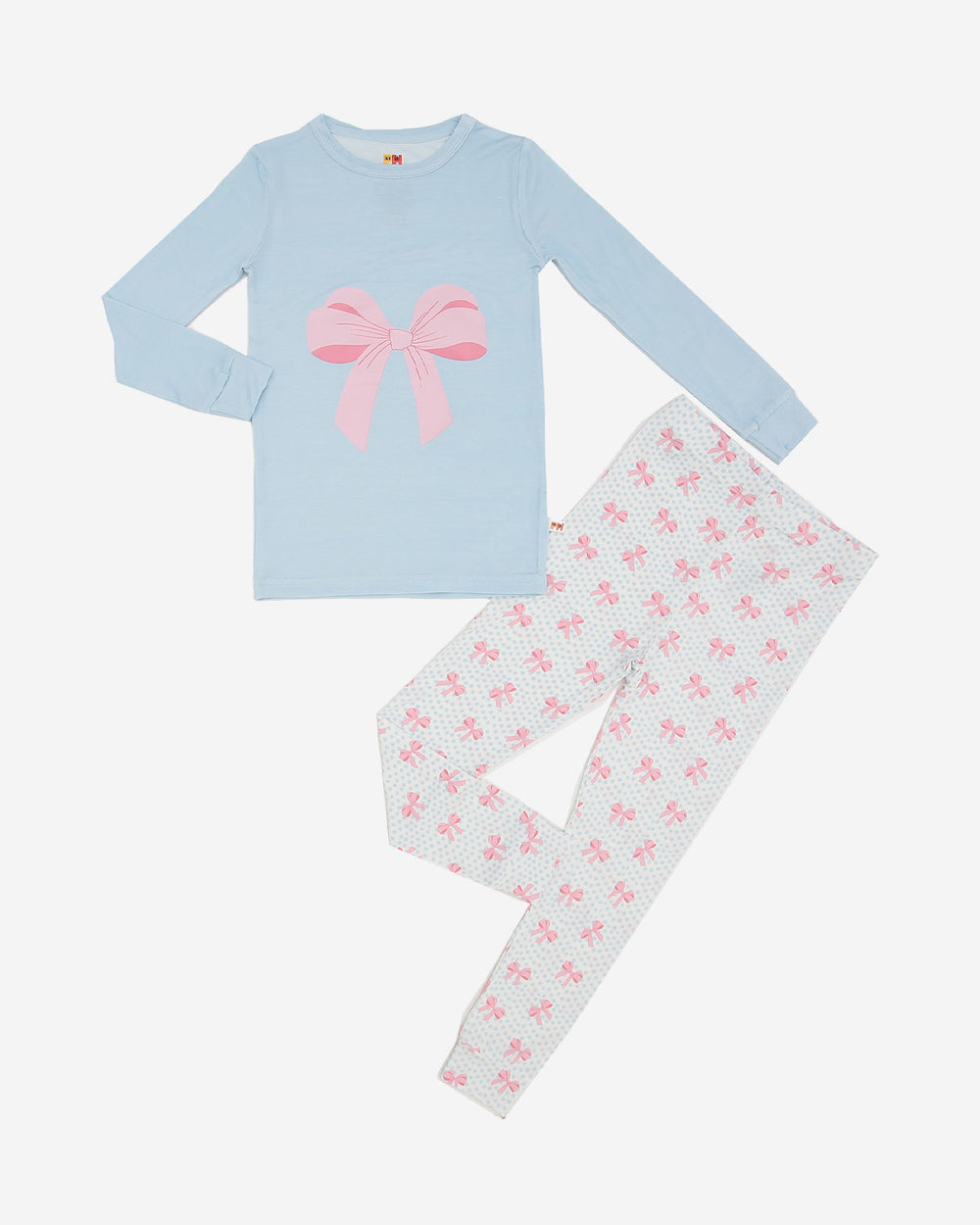 Bamboo LS Printed PJs Set