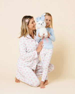 Bamboo LS Printed PJs Set