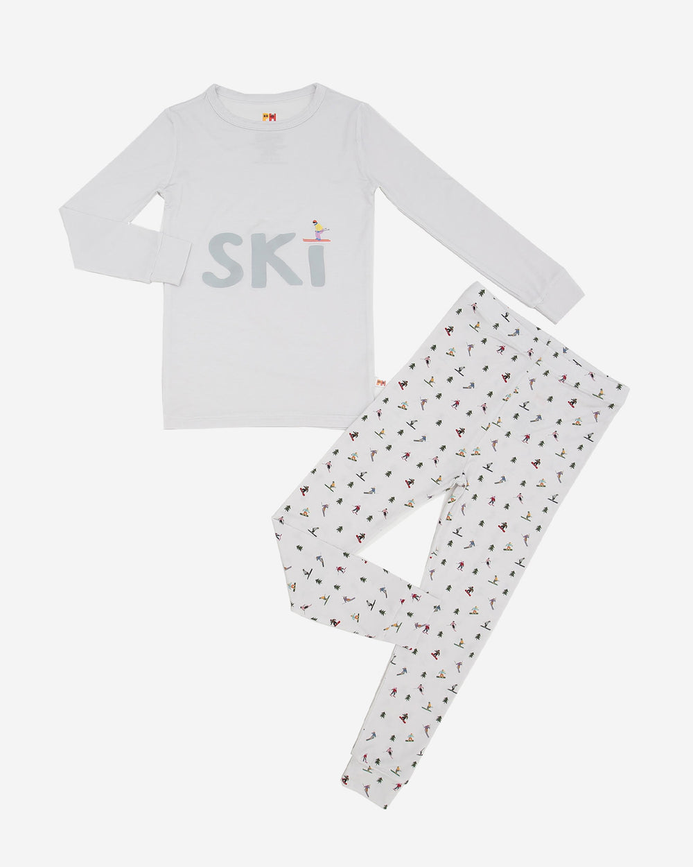 Bamboo LS Printed PJs Set
