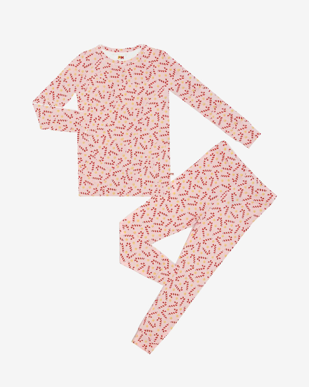 HD Bamboo LS Printed PJs Set