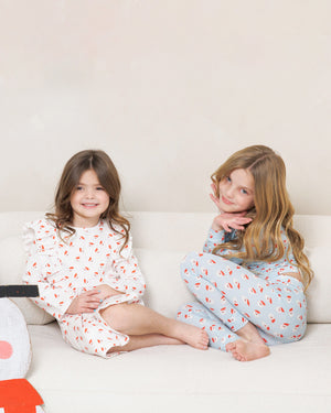 HD Bamboo LS Printed PJs Set