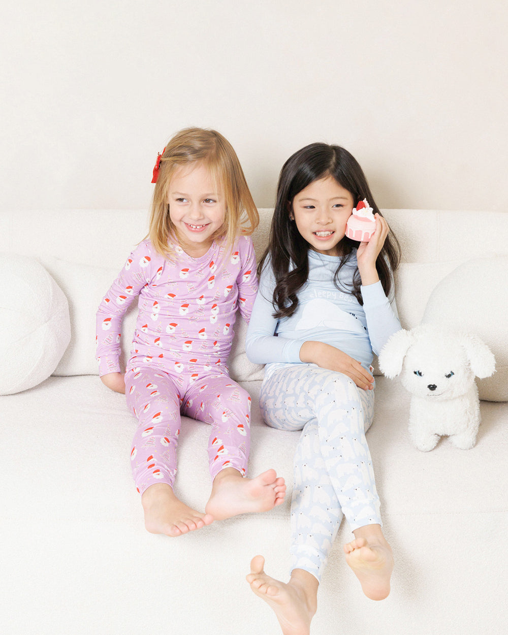 HD Bamboo LS Printed PJs Set