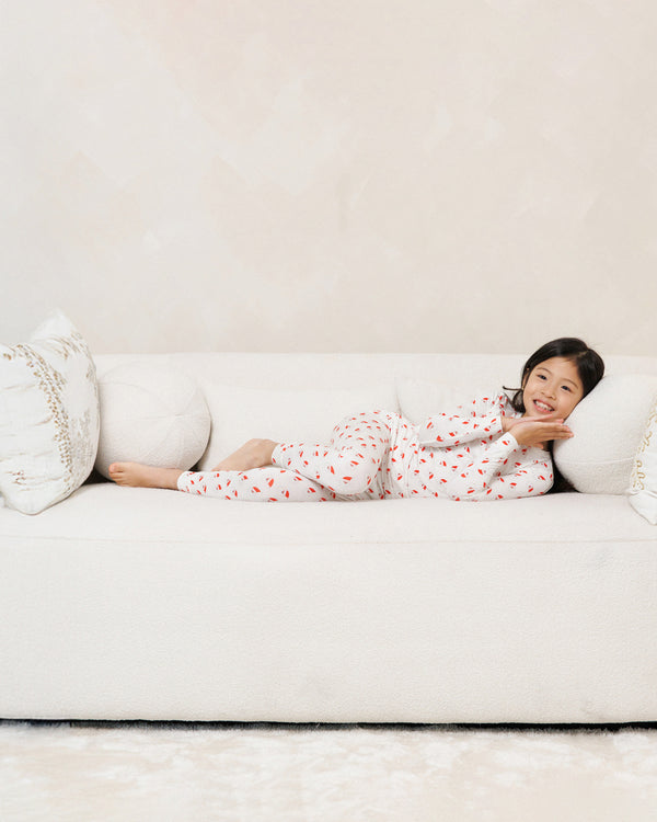 HD Bamboo LS Printed PJs Set