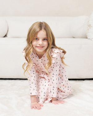 #pink ski