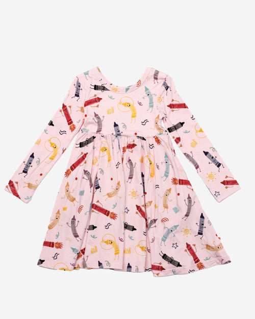 #pink crayon
