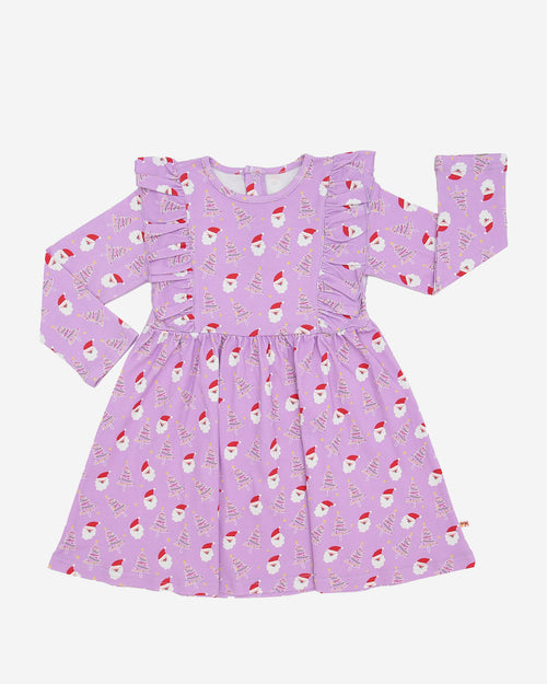HD Organic Cotton LS Printed Dress