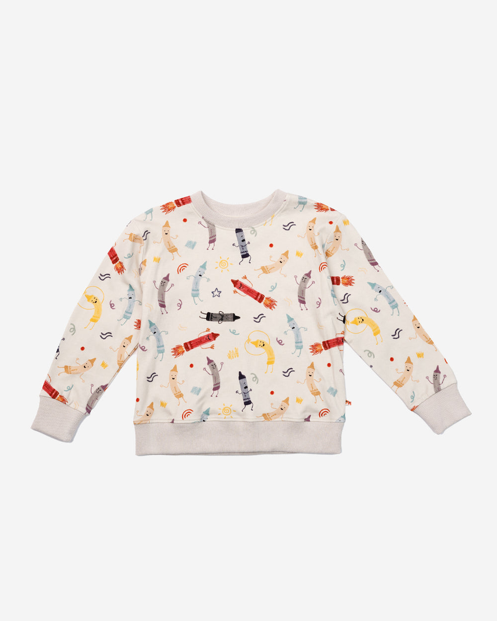 Printed Sweatshirt Set