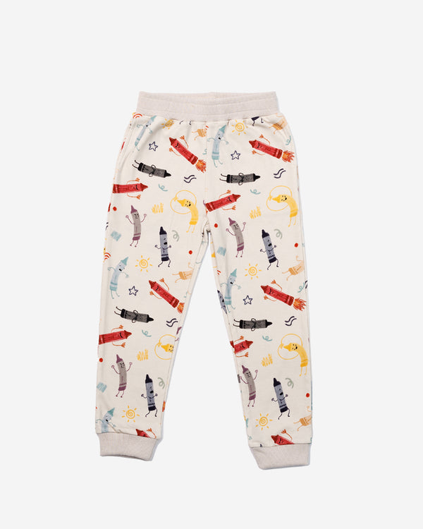 Printed Sweatshirt Set