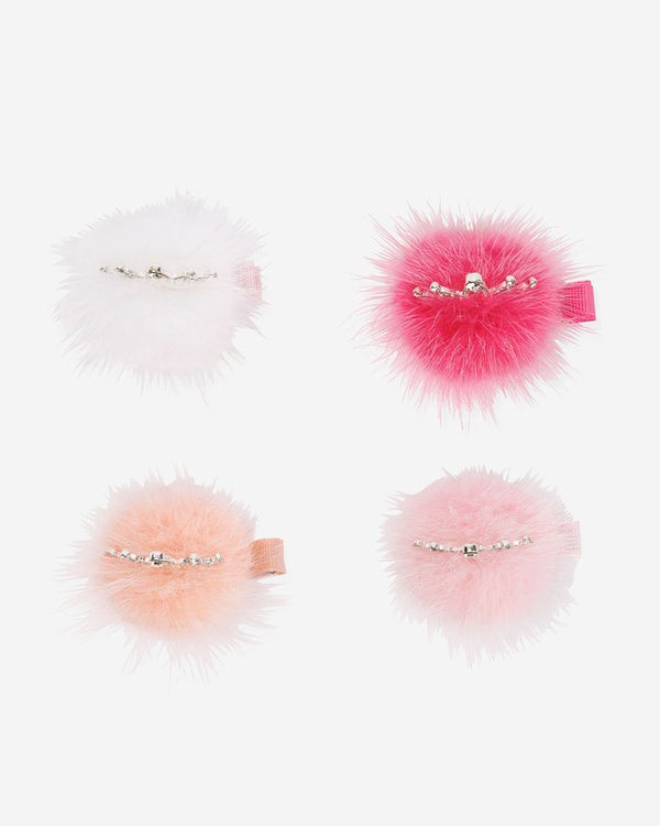 Mink Crown Hair Clips