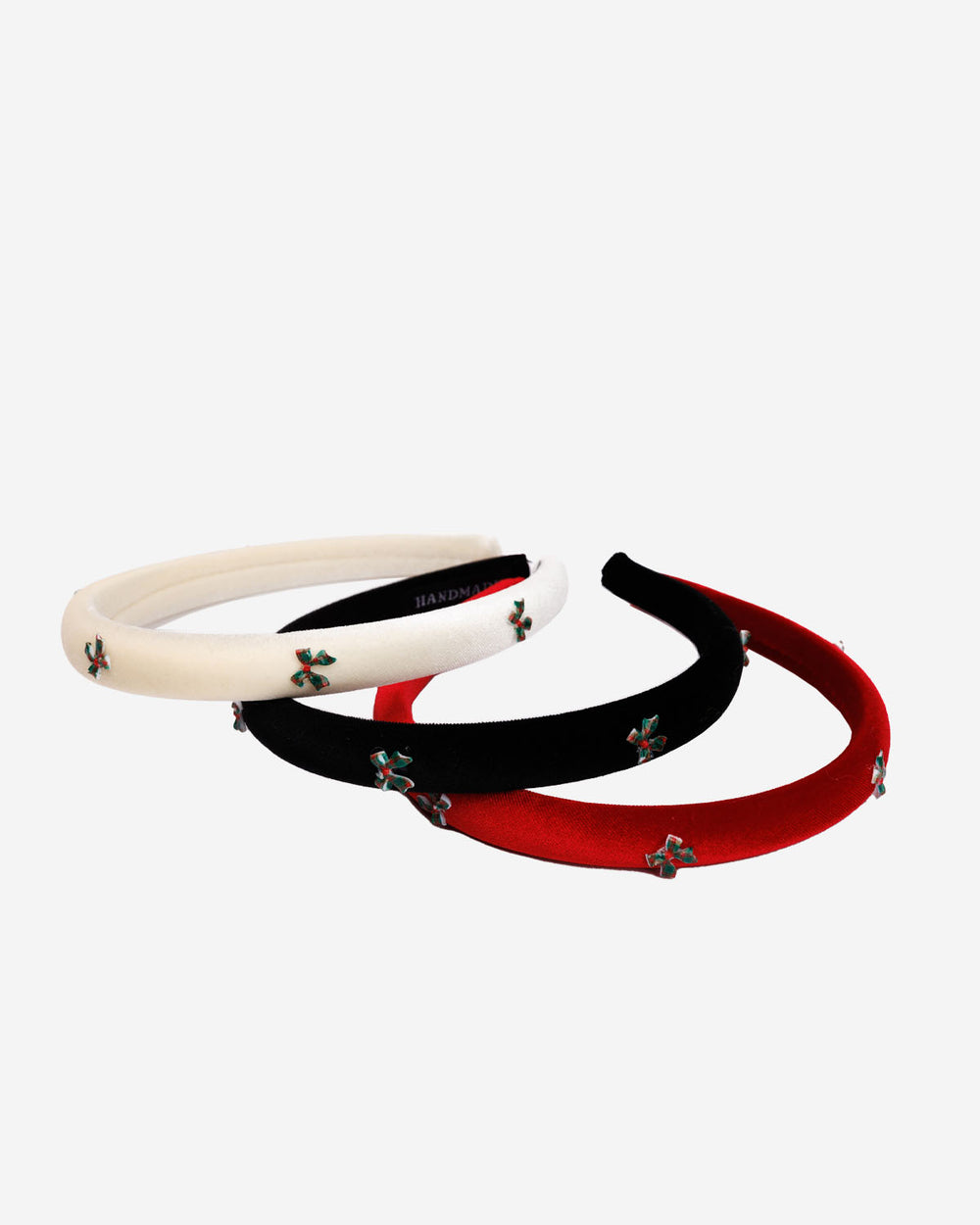 Bow Charm Velvet Headband