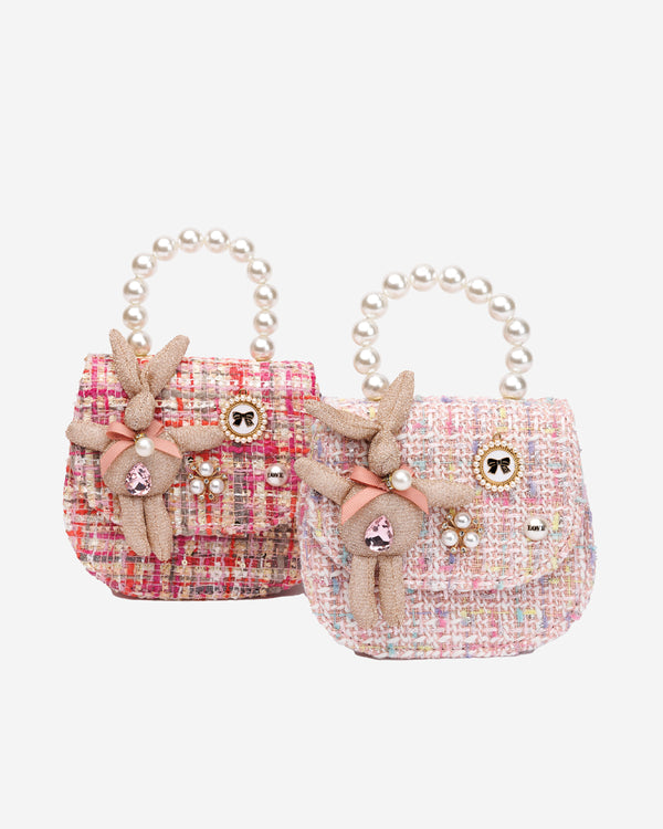 Rabbit Tweed Tote