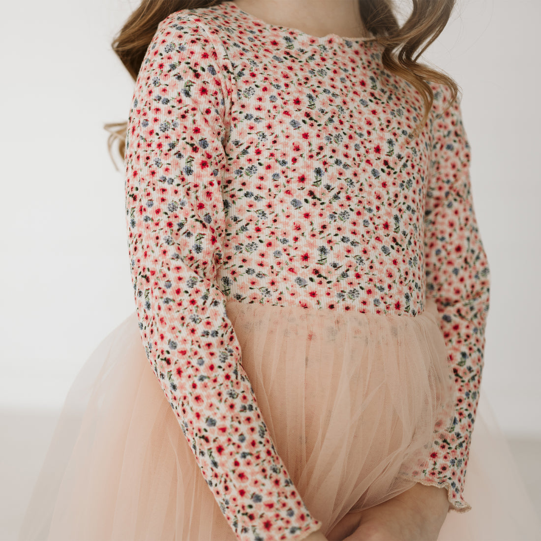 Vintage Flower Tutu Dress