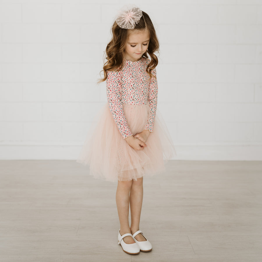 Vintage Flower Tutu Dress