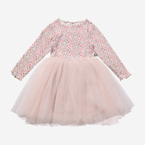 Vintage Flower Tutu Dress