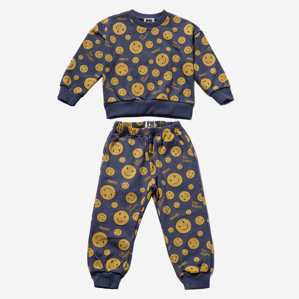 Smile Sweatshirt Set