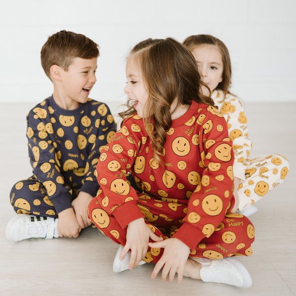 Smile Sweatshirt Set