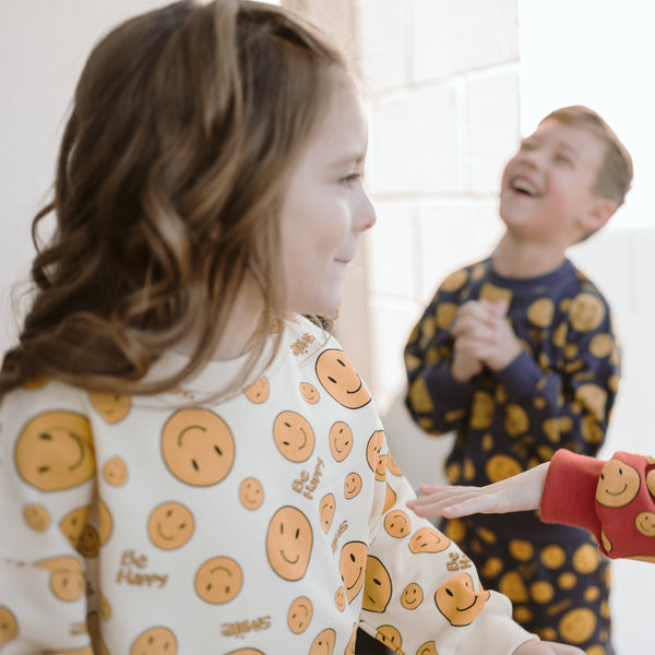 Smile Sweatshirt Set