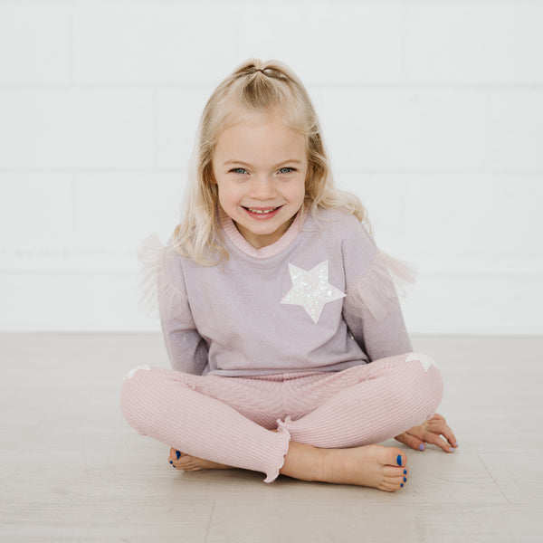 Star Sweatshirt Set