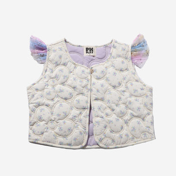Flower Frill Vest