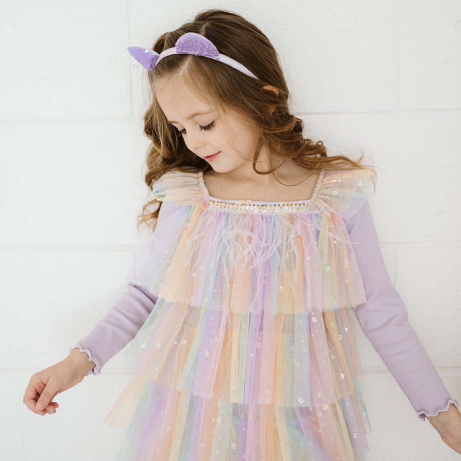 Daisy Ombre Layered Dress