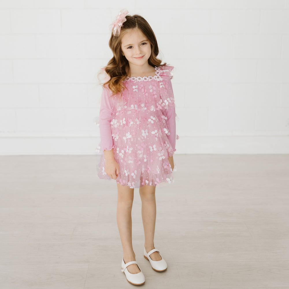 Butterfly Layered Dress