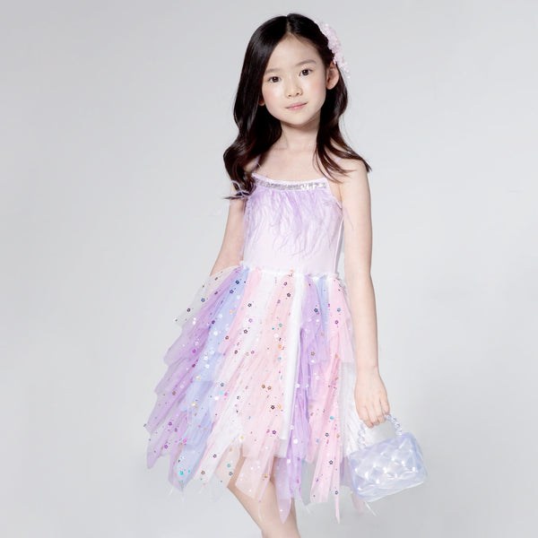 Fur Wave Tutu Dress