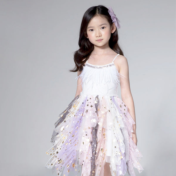 Fur Wave Tutu Dress